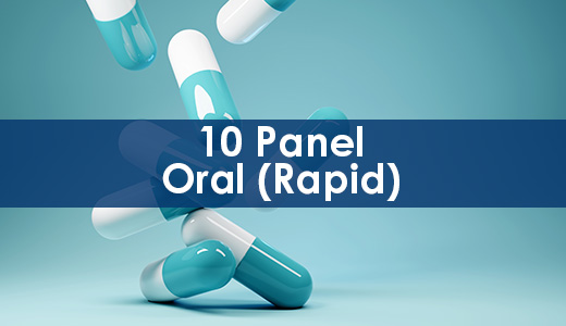 Drug Test – 10 Panel Oral (Rapid)